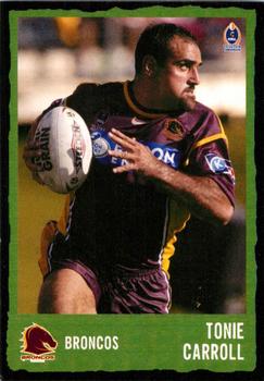 2004 Daily Telegraph NRL #5 Tonie Carroll Front